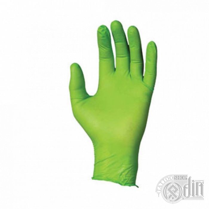 Перчатки  Нитриловые (Зеленые)